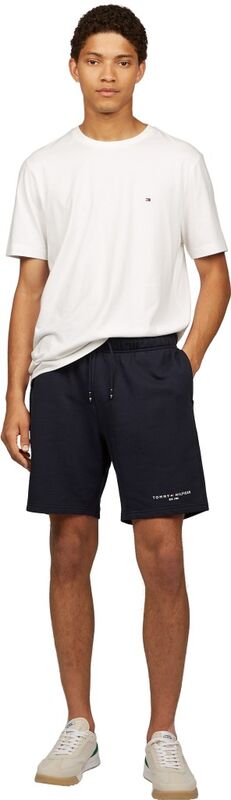 SMALL TOMMY LOGO SWEATSHORTS Erkek Mavi Eşofman Altı - MW0MW38698