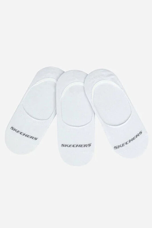 Skechers - Socks U No Show Sock Uniseks Beyaz Çorap - S192134