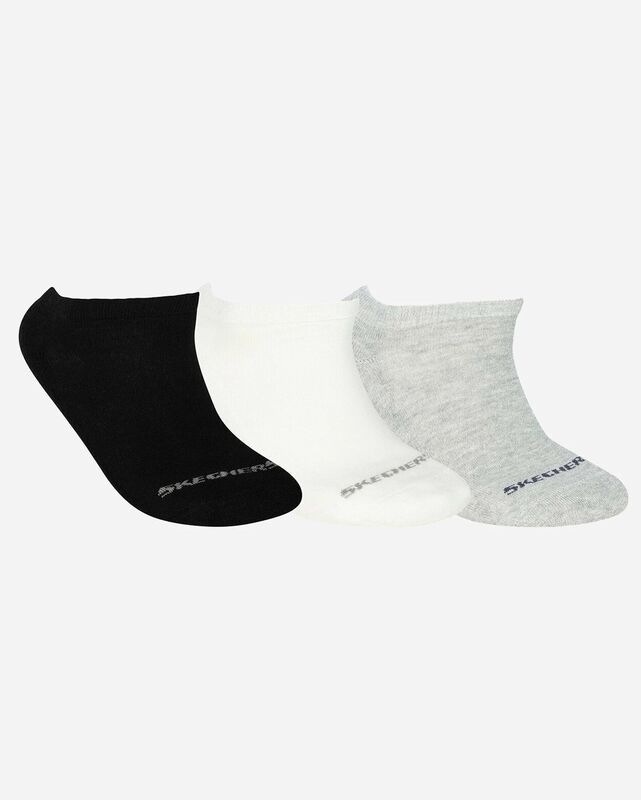 Skechers - Socks U Padded Low Cut Sock Uniseks Siyah Çorap - S192137