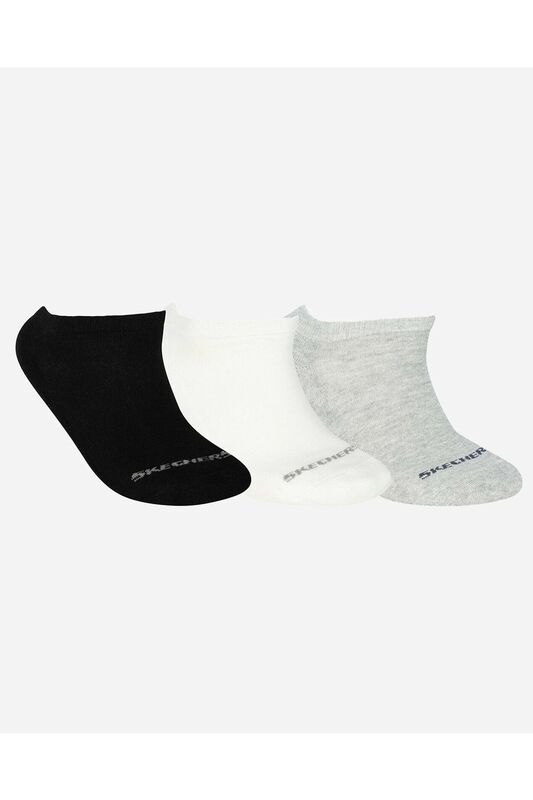 Skechers - Socks U Padded Low Cut Sock Uniseks Siyah Çorap - S192137