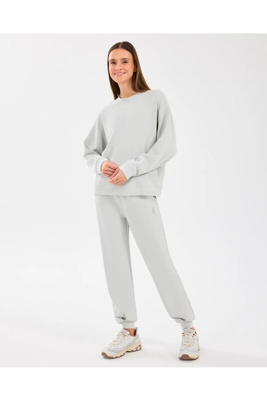 Skechers - Soft Touch Sweatpant Erkek Gri Eşofman - S2510056