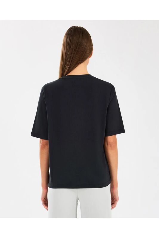 Soft Touch T-Shirt Uniseks Siyah T-Shirt - S2510327