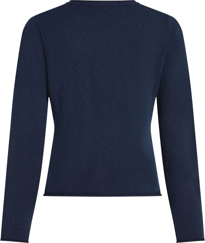 SOFT WOOL C-NK SWEATER Kadın Mavi Kazak - WW0WW40264