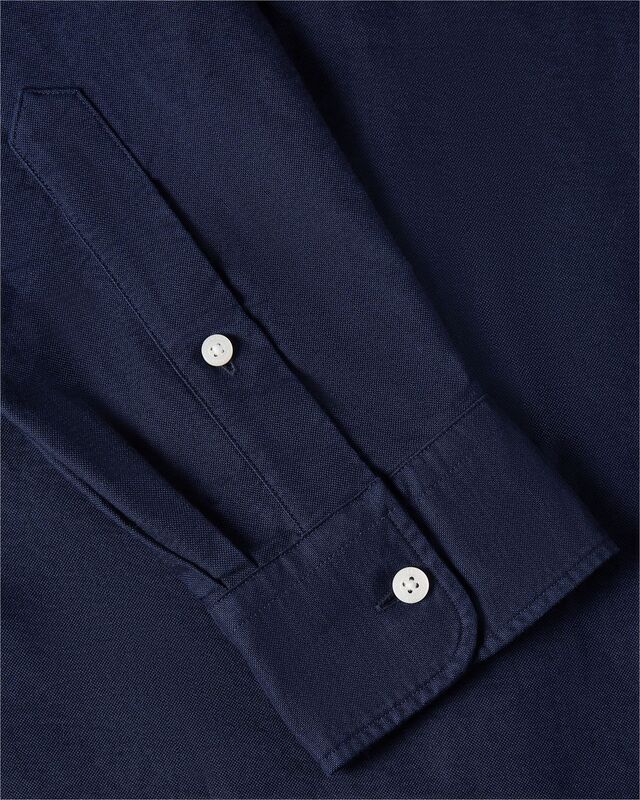 SOLID HERITAGE OXFORD RF SHIRT Erkek Mavi Gömlek - MW0MW35774