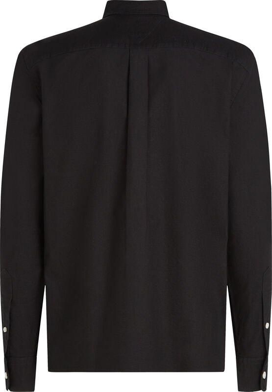 SOLID HERITAGE OXFORD RF SHIRT Erkek Siyah Gömlek - MW0MW35774