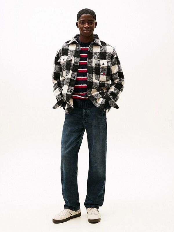 Tommy Hilfiger - SONNY RGLR TPRD CBF DI6166 Erkek Mavi Denim Pantolon - DM0DM22240