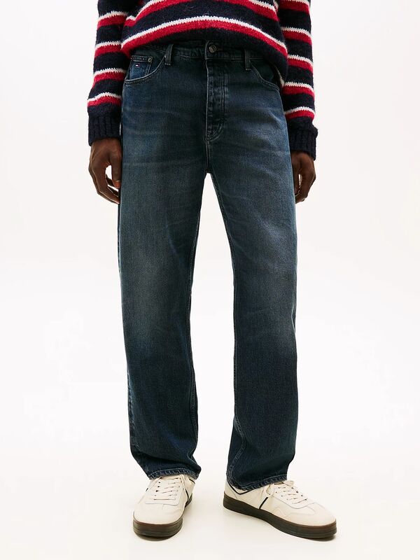 Tommy Hilfiger - SONNY RGLR TPRD CBF DI6166 Erkek Mavi Denim Pantolon - DM0DM22240