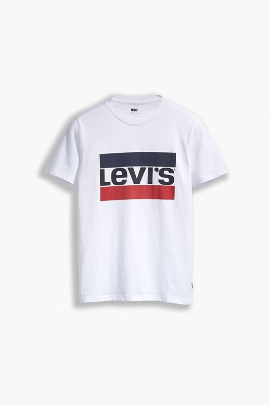 SPORTSWEAR LOGO GRAPHIC 84 SPORTSWEAR L Erkek Bej T-Shirt - 39636