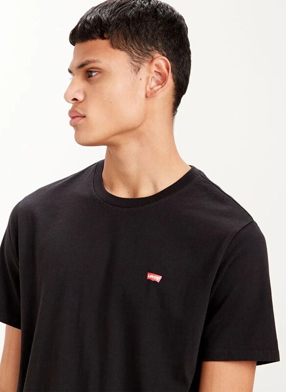 SS CLASSIC HM TEE Erkek Siyah T-Shirt - 56809