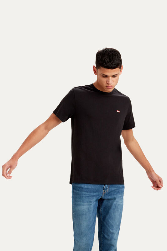 SS CLASSIC HM TEE TR MEDIUM GREY HEATHER Erkek Mavi Basic T-Shirt - 56809
