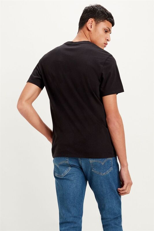 SS CLASSIC HM TEE TR MEDIUM GREY HEATHER Erkek Mavi Basic T-Shirt - 56809