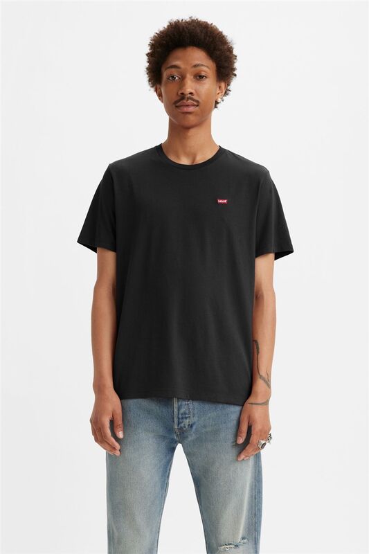 SS CLASSIC HM TEE TR MEDIUM GREY HEATHER Erkek Mavi Basic T-Shirt - 56809