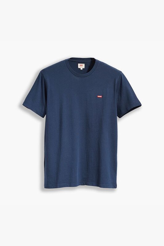 SS ORIGINAL HM TEE TR COTTON + PATCH DR Erkek Mavi T-Shirt - 56605