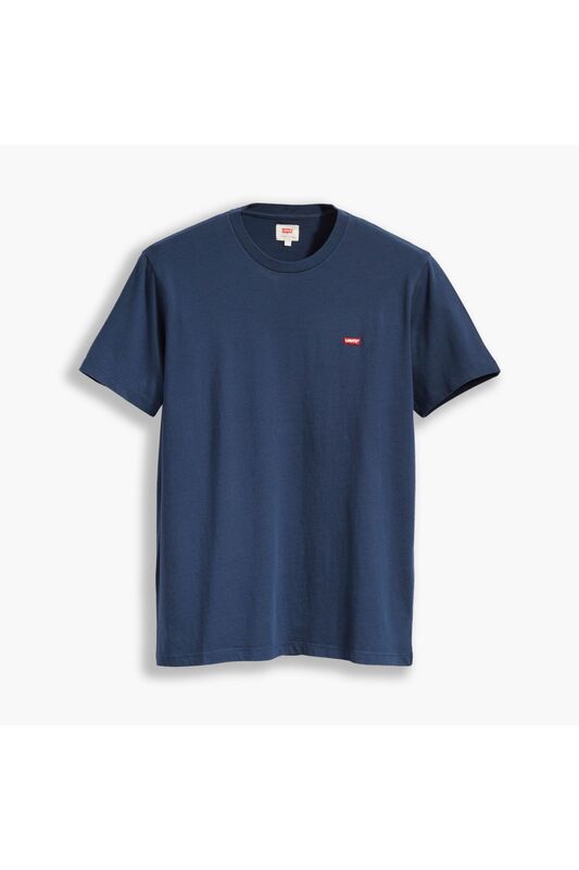 SS ORIGINAL HM TEE TR COTTON + PATCH DR Erkek Mavi T-Shirt - 56605