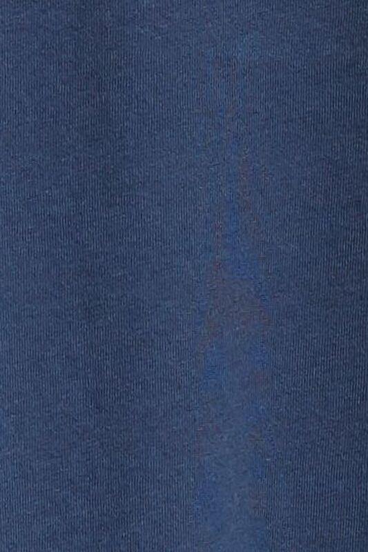 SS ORIGINAL HM TEE TR COTTON + PATCH DR Erkek Mavi T-Shirt - 56605