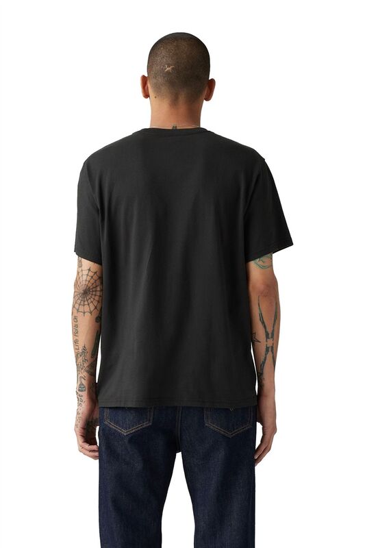 Levi's - SS RELAXED FIT TEE COOLMAX HL LOGO CAVI Erkek Siyah T-Shirt - 16143