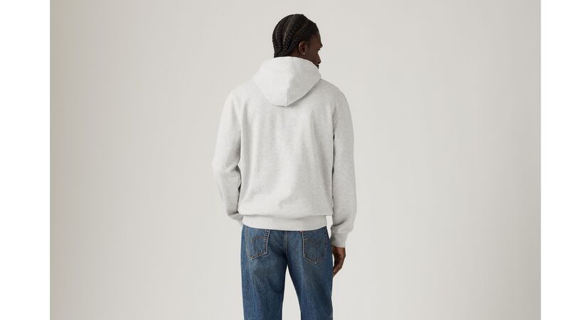 STANDARD GRAPHIC HOODIE Erkek Gri Sweatshirt - 38424