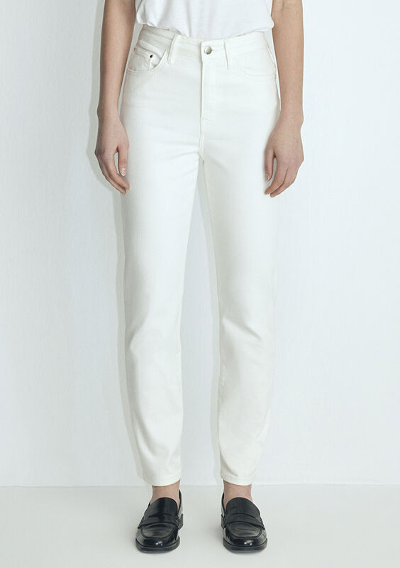 STAR Kadın Beyaz Denim Pantolon - M101077