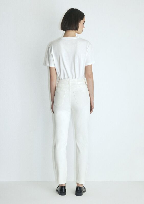 STAR Kadın Beyaz Denim Pantolon - M101077