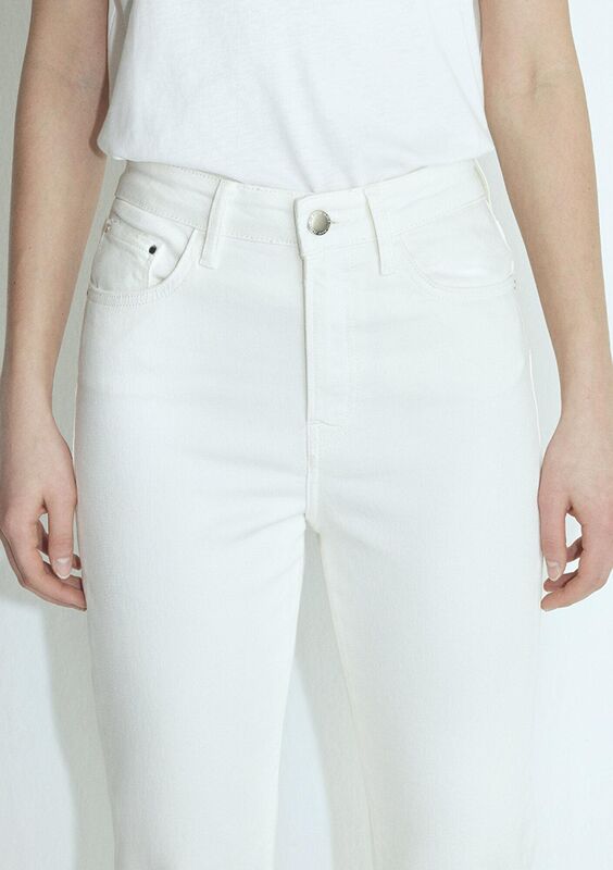 STAR Kadın Beyaz Denim Pantolon - M101077