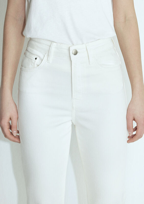 STAR Kadın Beyaz Denim Pantolon - M101077