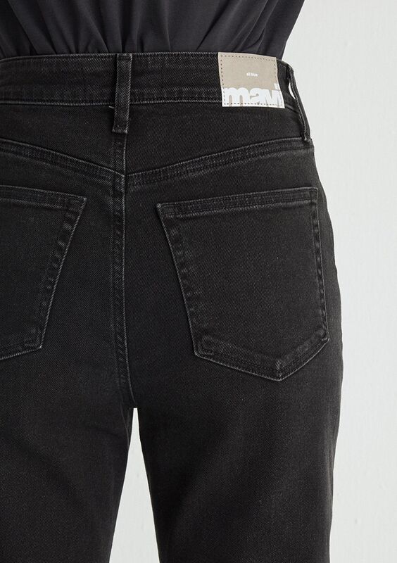 STAR Kadın Koyu Gri Denim Pantolon - M101077