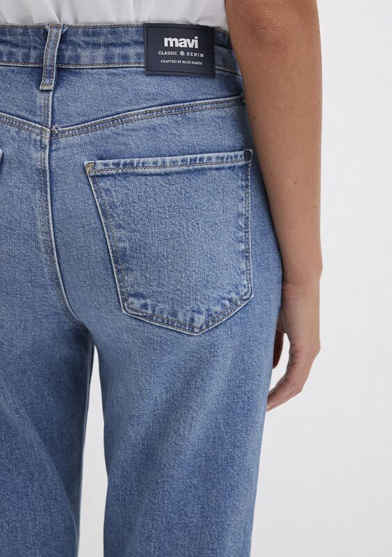 STAR Kadın Mavi Denim Pantolon - M101077