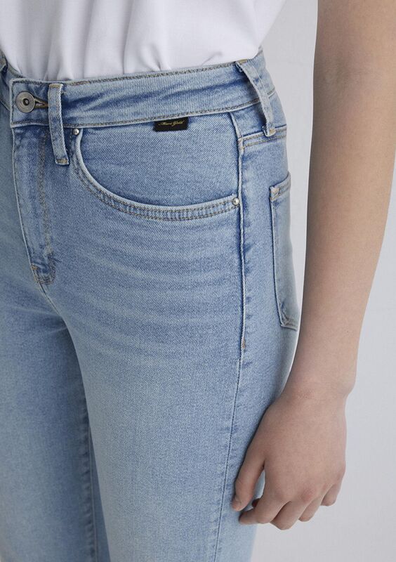 STAR Kadın Mavi Denim Pantolon - M101077