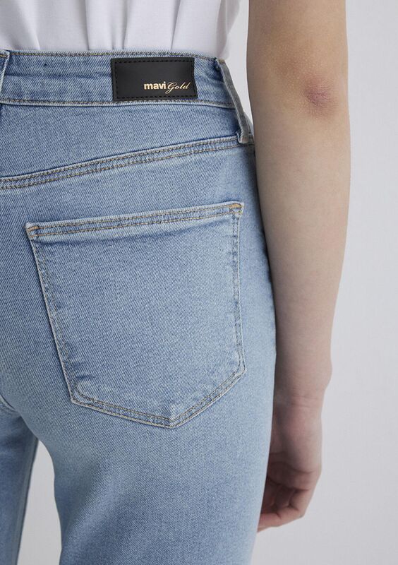STAR Kadın Mavi Denim Pantolon - M101077