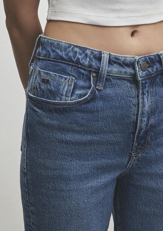 STAR Kadın Mavi Denim Pantolon - M101077