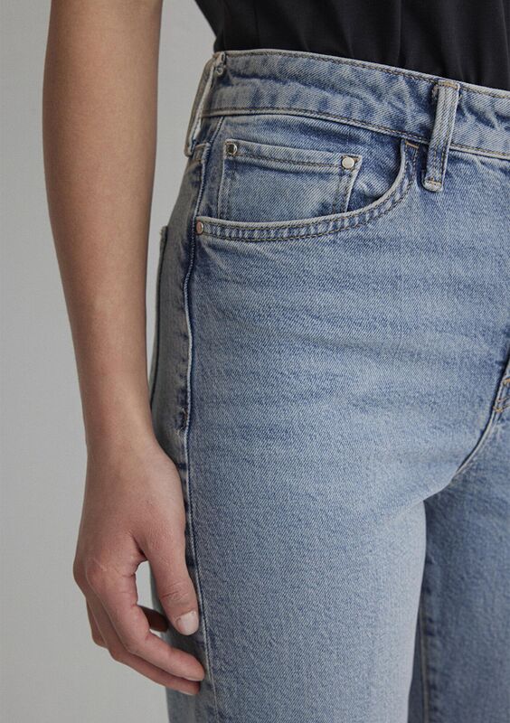 STAR Kadın Mavi Denim Pantolon - M101077