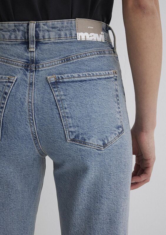 STAR Kadın Mavi Denim Pantolon - M101077