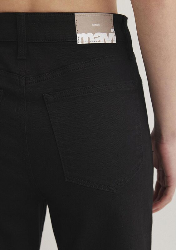 STAR Kadın Siyah Denim Pantolon - M101077