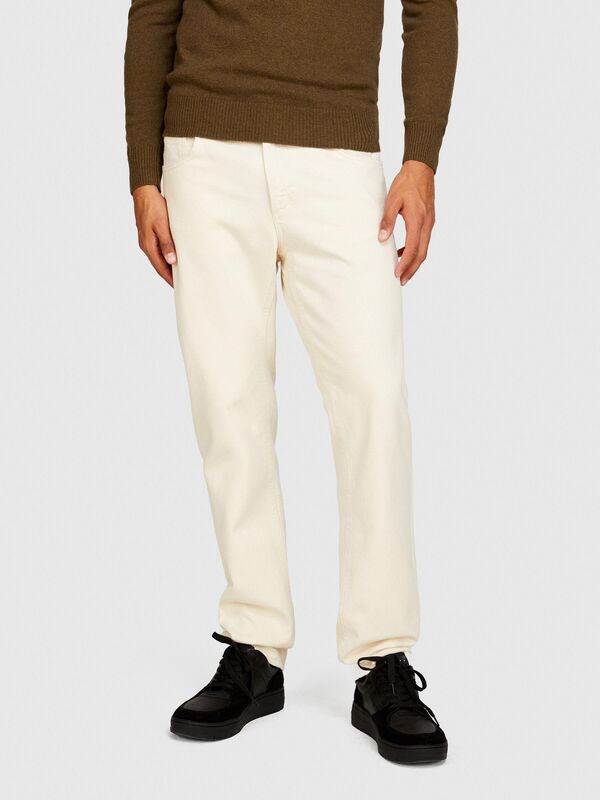 Stockholm Slim Fit Denim Pantolon Erkek Beyaz Pantolon - 323A4OH2SE01P