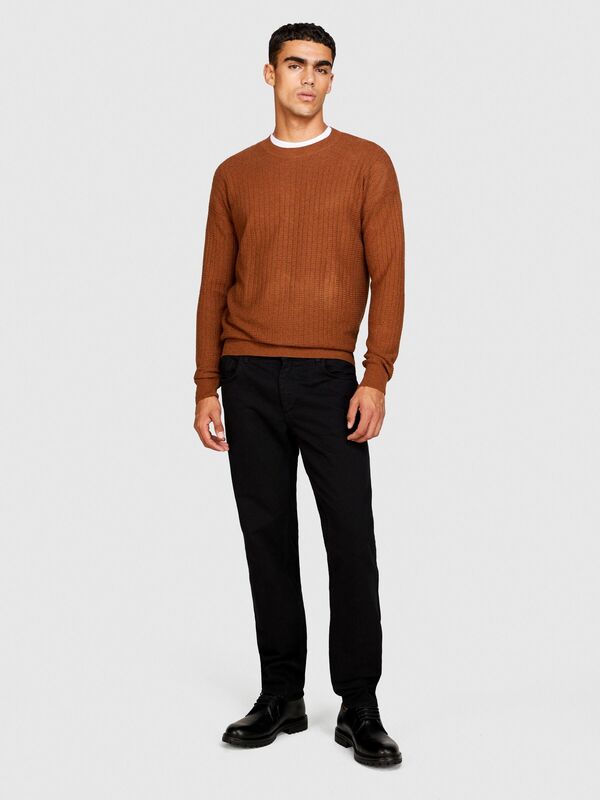 Stockholm Slim Fit Denim Pantolon Erkek Siyah Pantolon - 323A4OH2SE01P