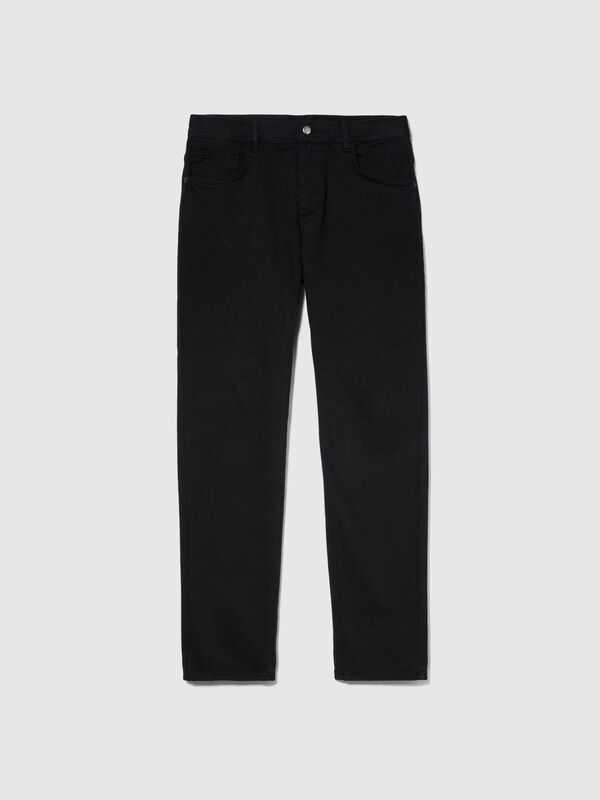 Stockholm Slim Fit Denim Pantolon Erkek Siyah Pantolon - 323A4OH2SE01P