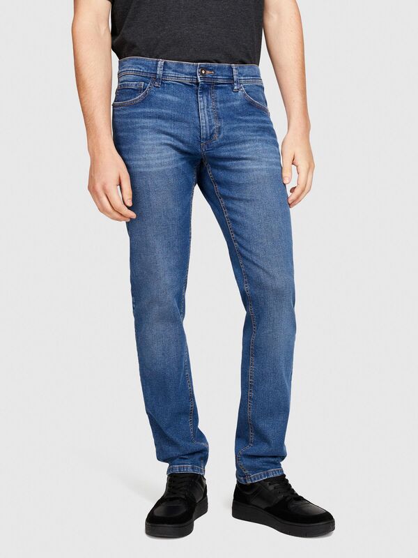 Stockholm Slim Fit Esnek Denim Pantolon Erkek Renkli Pantolon - 323A4MQBSE00C