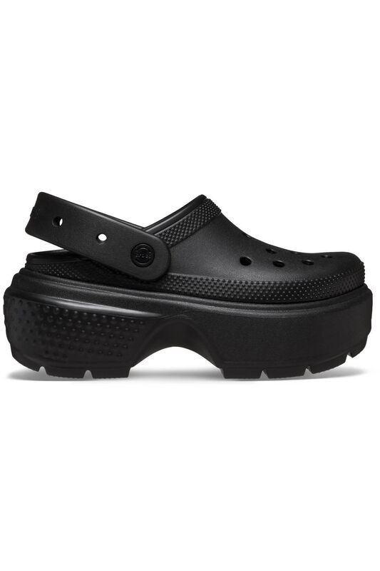 Crocs - Stomp Clog Uniseks Siyah Terlik - 209347
