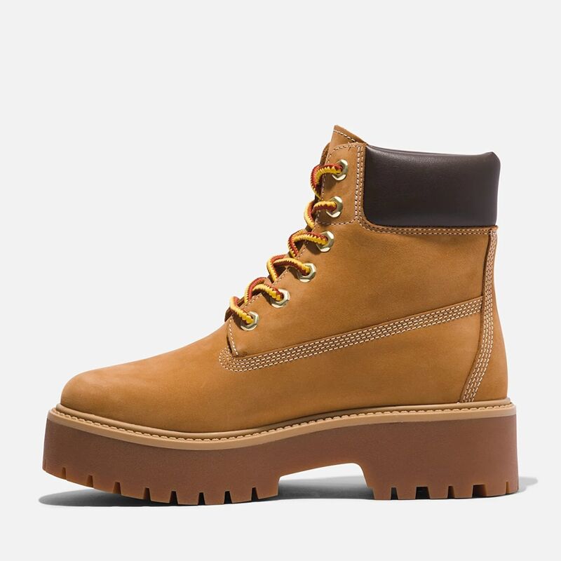 STONE STREET 6 INCH LACE UP WATERPROOF B Kadın Sarı Bot - TB1A5RJD