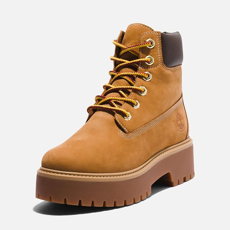 STONE STREET 6 INCH LACE UP WATERPROOF B Kadın Sarı Bot - TB1A5RJD