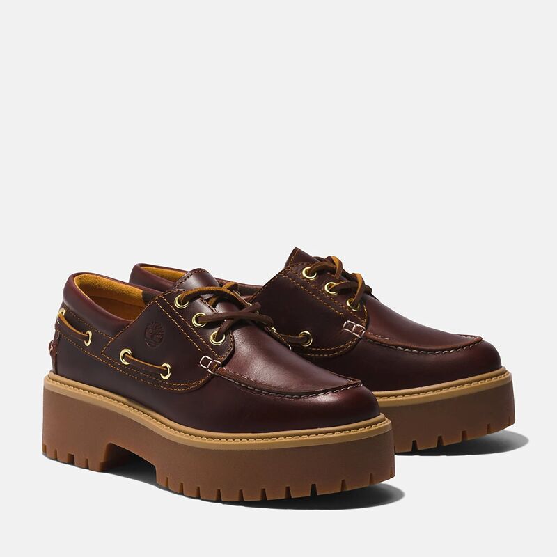 STONE STREET BOAT SHOE Kadın Kahverengi Tekne Ayakkabısı - TB0A2QDM