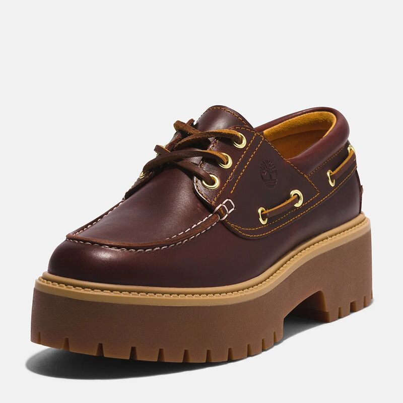 STONE STREET BOAT SHOE Kadın Kahverengi Tekne Ayakkabısı - TB0A2QDM