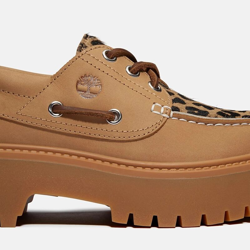 STONE STREET BOAT SHOE Kadın MEDIUM BEIGE NUBUCK Tekne Ayakkabısı - TB0A2GVF