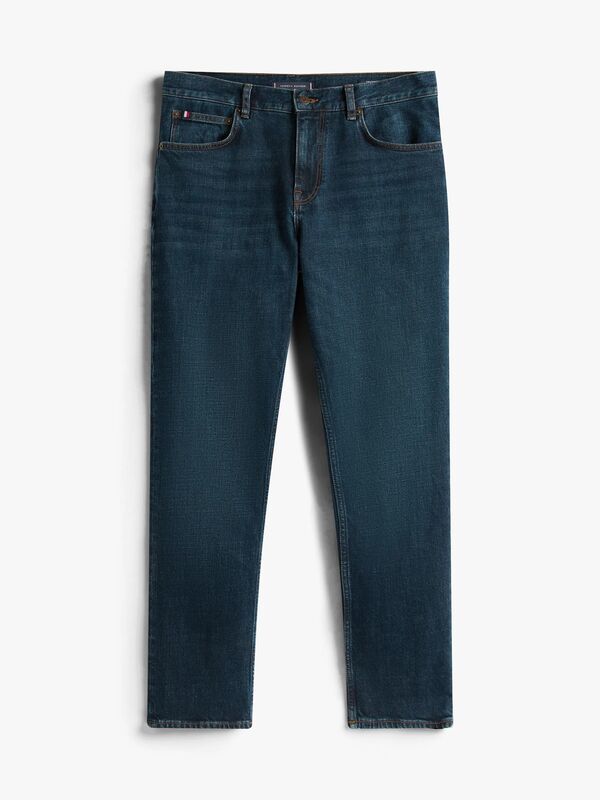 STRAIGHT DENTON STR BLACKER BLUE Erkek Mavi Denim Pantolon - MW0MW40354