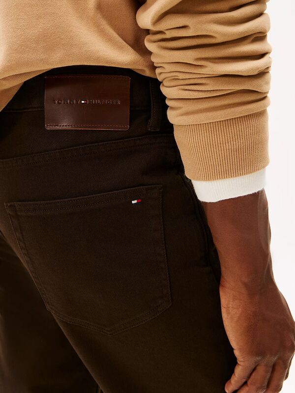 STRAIGHT DENTON STR GMD Erkek Kahverengi Denim Pantolon - MW0MW40368 STRAIGHT DENTON STR GMD Erkek Kahverengi Denim Pantolon - MW0MW40368