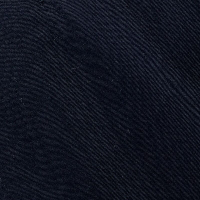 Streç Pamuklu Kumaştan Kemer Delikli Kıvrık Paça Kısa Şort Erkek Lacivert Şort - 324P4TEQS900Z