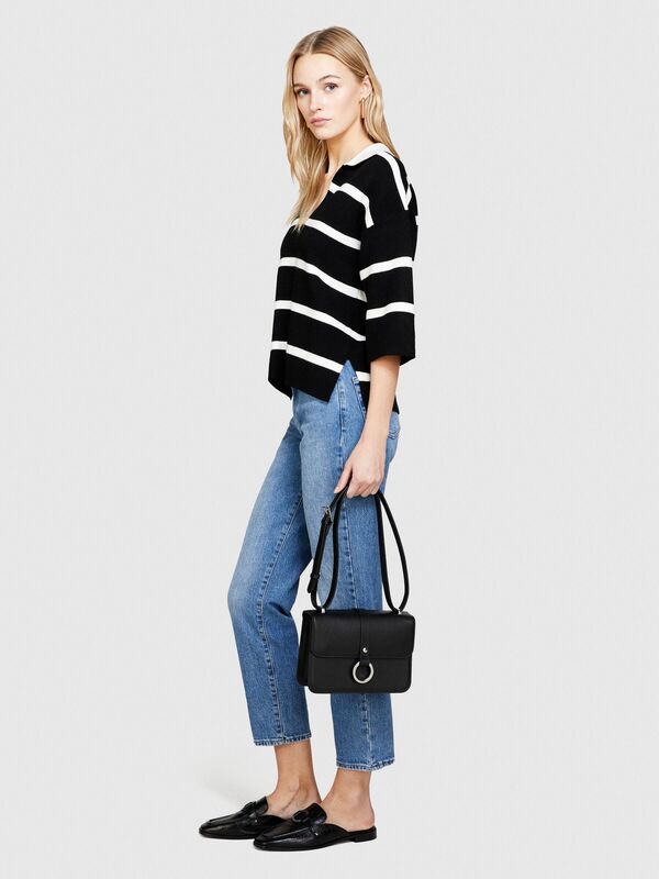 Streç Pamuklu Normal Bel Slim Fit Denim Pantolon Kadın Buz mavisi Pantolon - 324P4TLALE03B