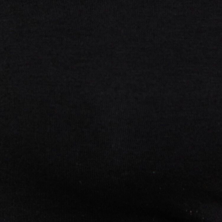 Streç Pamuklu Önü Detaylı Omzu Açık T-Shirt Kadın Siyah T-Shirt - 324P3X23L400P