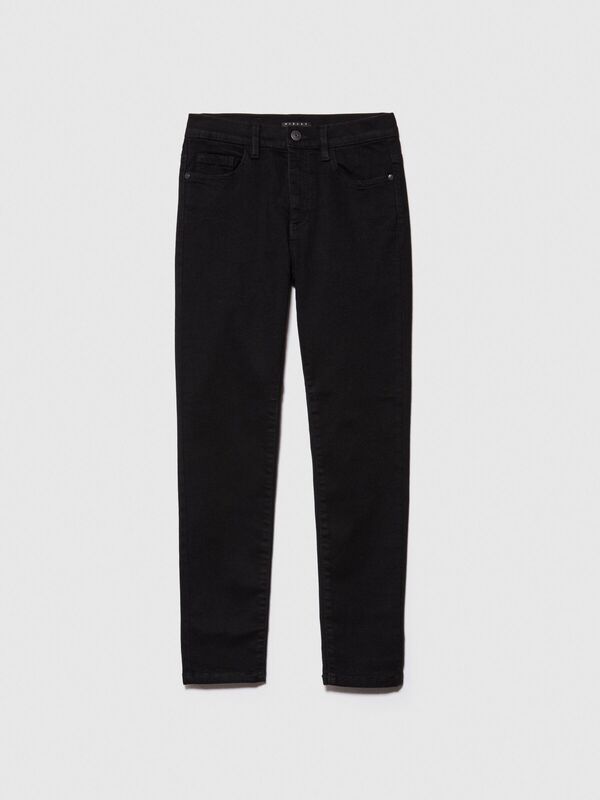 Streç Pamuklu Yüksek Bel Skinny Fit Denim Pantolon Kadın 811 Pantolon - 324P44PMLE01K
