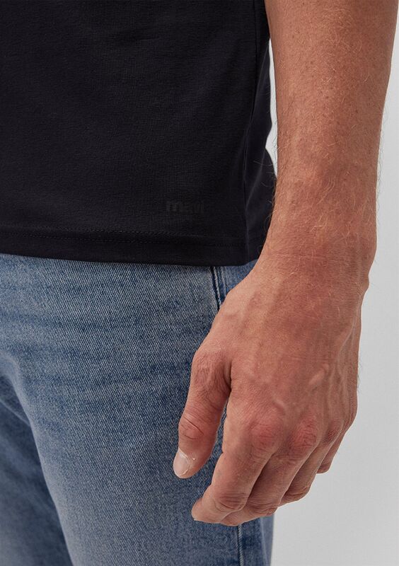 STRETCH TİŞÖRT Erkek Siyah T-Shirt - M061747